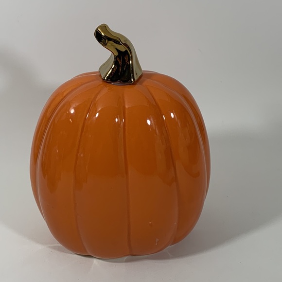 Ceramic Pumpkin Lantern Home Decor - Picture 6 of 8